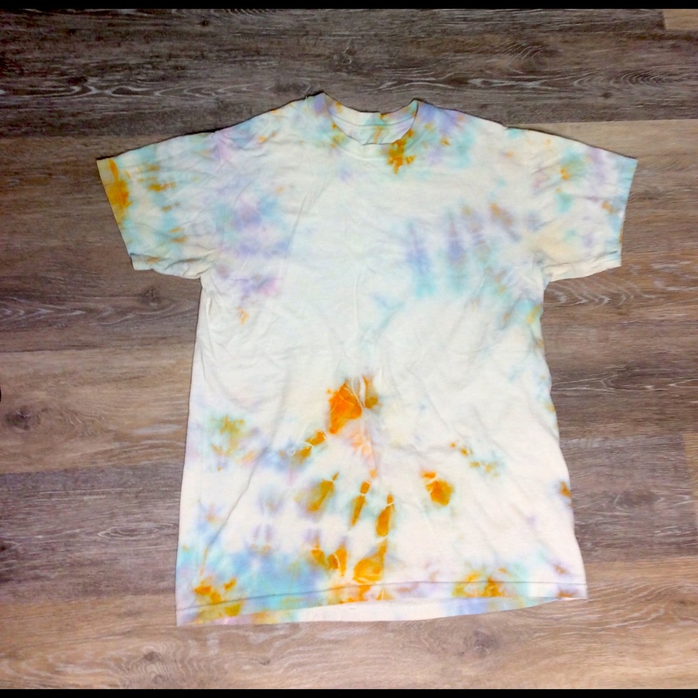 Homemade tie dye shirt